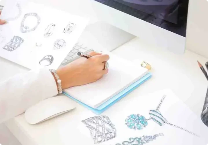 Jewelry Sketch and Illustration