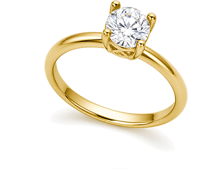Classic polished band ring sample