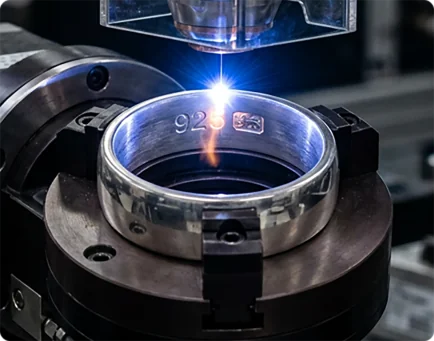 Aluminum for laser jewelry processing