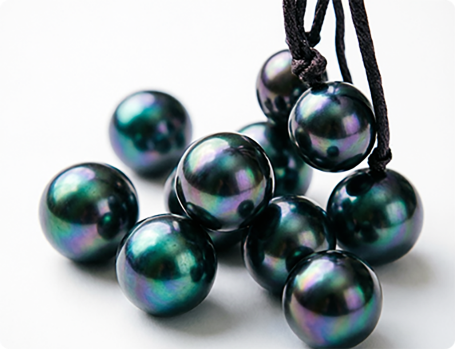 Tahitian pearl strand process