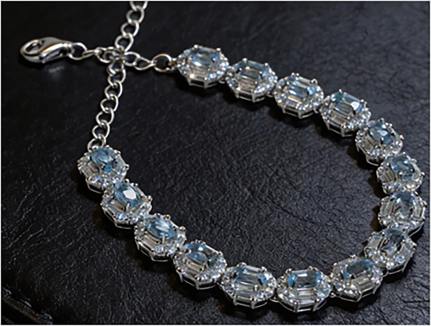 Forever Brilliant moissanite bracelet