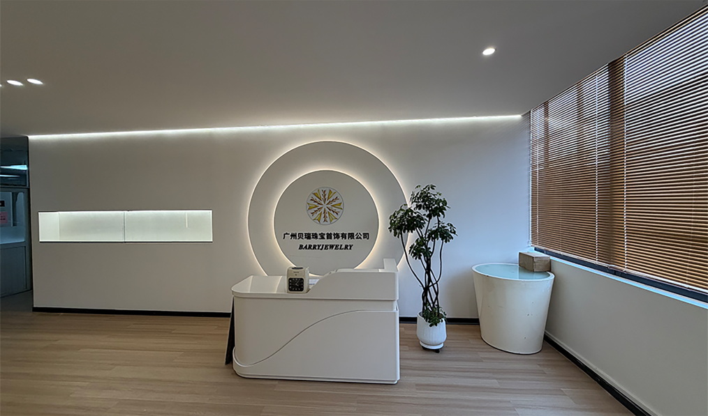 BARRY JEWELRY showroom and office reception in Panyu, Guangzhou