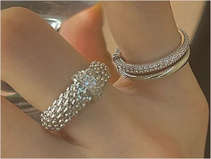 Complete cz pave jewelry set