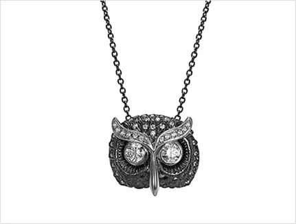 Elephant and owl animal jewelry