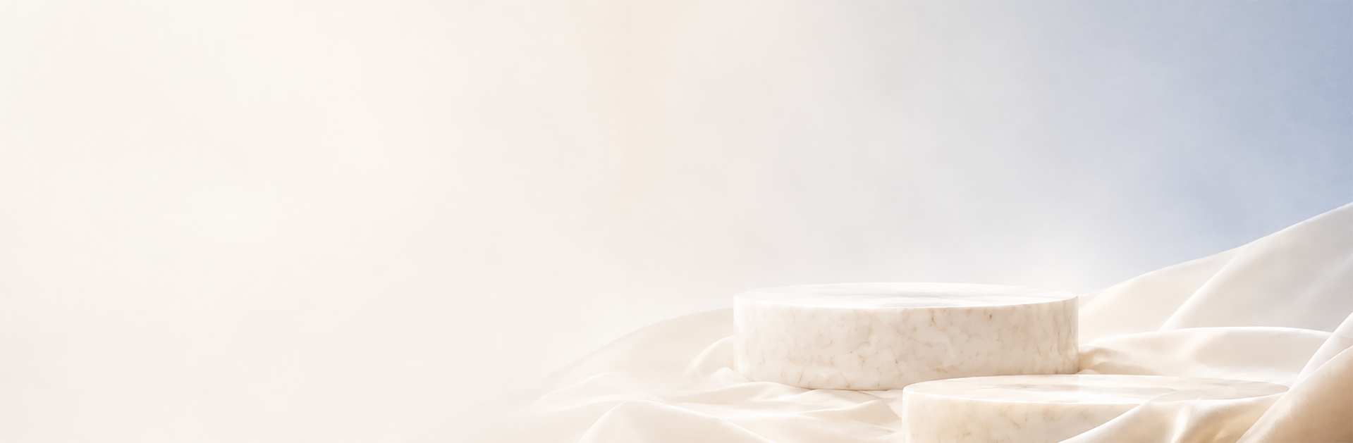 Champagne silk fabric background with soft light