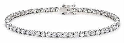Necklace with curb-style links