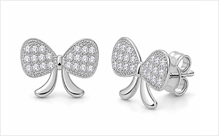 Custom earrings manufactured by BARRY JEWELRY