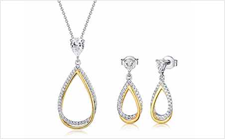Custom jewelry sets manufactured by BARRY JEWELRY