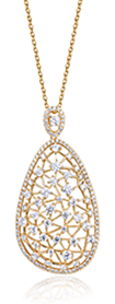 Custom necklaces and pendants manufactured by BARRY JEWELRY